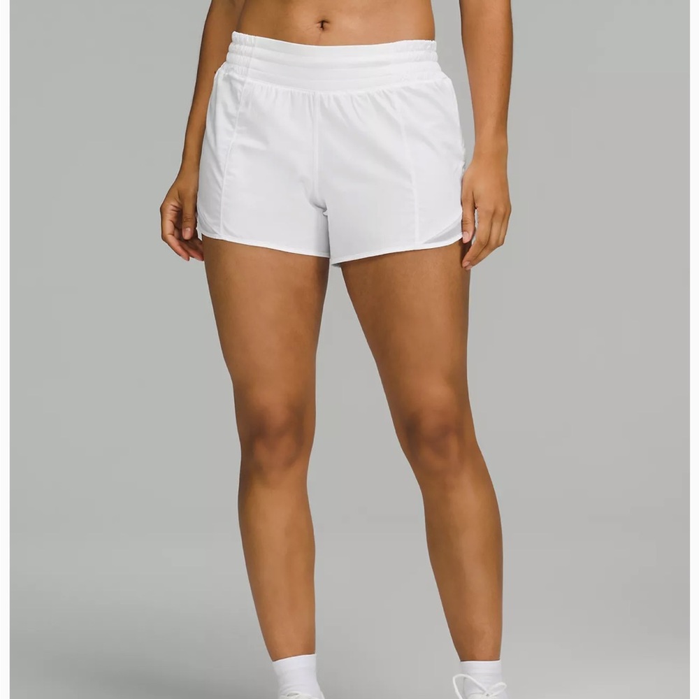 Lululemon white shorts